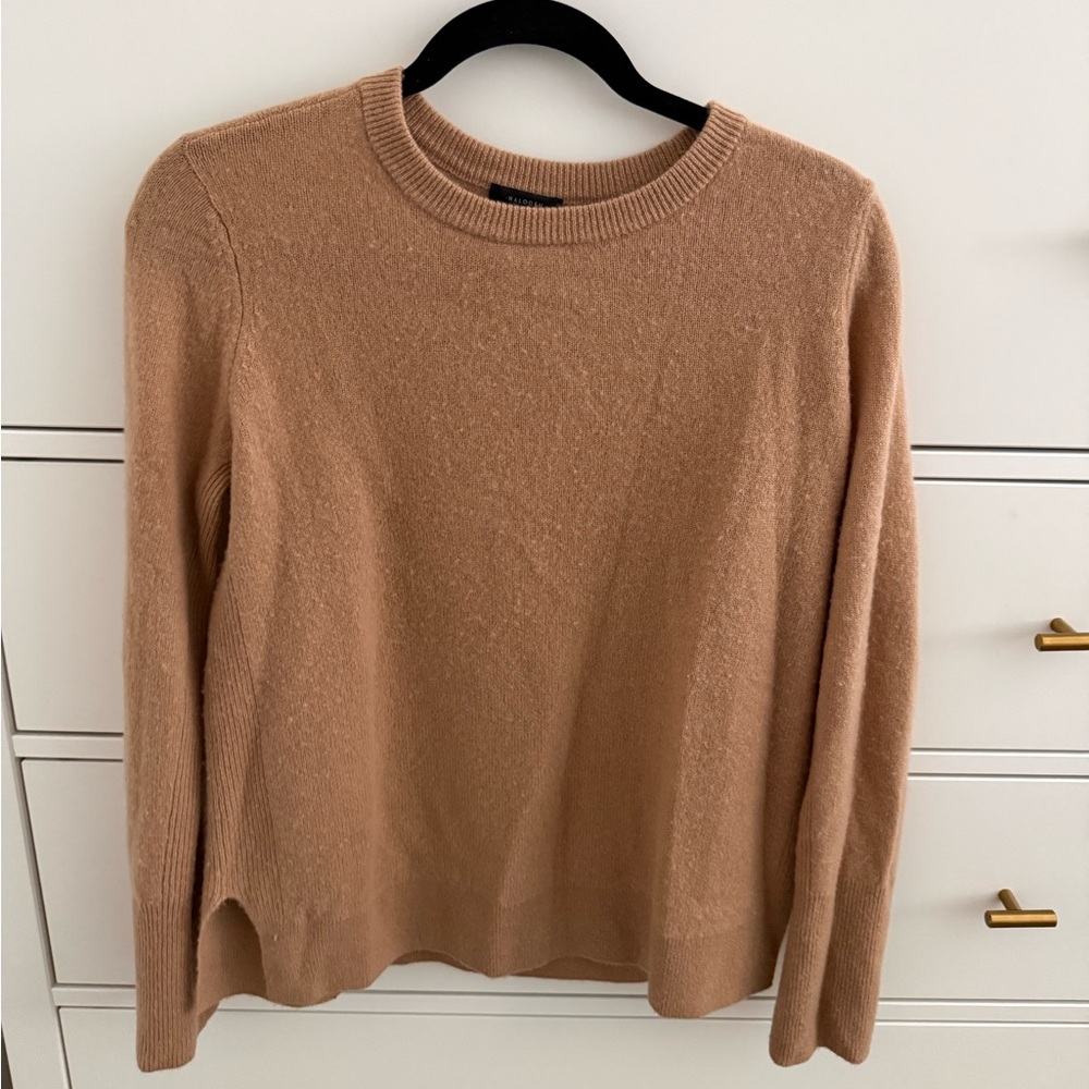 Halogen Camel Cashmere Sweater